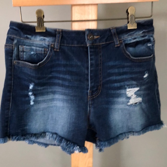 Wax jean shorts - Picture 1 of 4